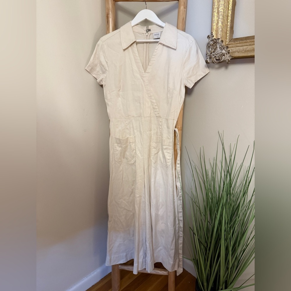 Anthropologie The Colette Wrap Jumpsuit Maeve Cottagecore 8P - Picture 8 of 8